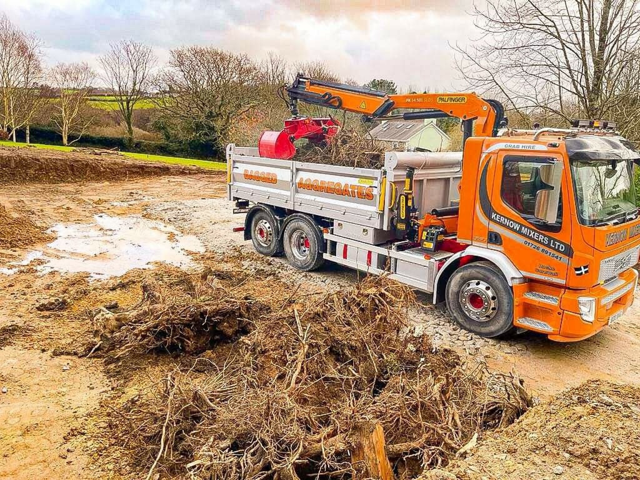 Bulk Haulage Specialists & Lorry Hire Services in Cornwall, UK Kernow